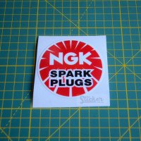 Вінілова наклейка наклейка на автомобіль - NGK Spark Plugs