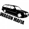 Вінілова наклейка на автомобіль - Wagon Mafia Mercedes-Benz Вінілова наклейка на автомобіль - Wagon Mafia Mercedes-Benz