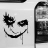 Виниловая наклейка на автомобиль - Джокер (Joker) v7 Виниловая наклейка на автомобиль - Джокер (Joker) v7