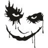 Виниловая наклейка на автомобиль - Джокер (Joker) v7 Виниловая наклейка на автомобиль - Джокер (Joker) v7