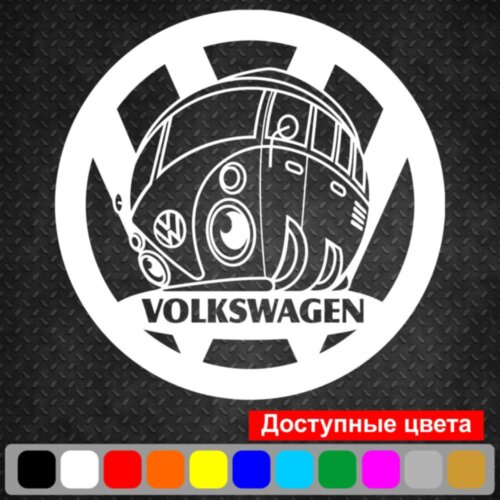 Виниловая наклейка на автомобиль - Volkswagen Transporter T1