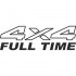 Вінілова наклейка на автомобіль - 4x4 Full Time