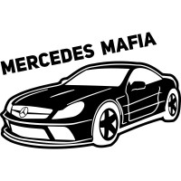 Вінілова наклейка на автомобіль - Mercedes Mafia