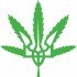 Вінілова наклейка на автомобіль - Тризуб (Тризуб) Ganja Style Вінілова наклейка на автомобіль - Тризуб (Тризуб) Ganja Style