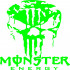 Виниловая наклейка на автомобиль или мотоцикл - Череп Monster Energy v2 Виниловая наклейка на автомобиль или мотоцикл - Череп Monster Energy v2