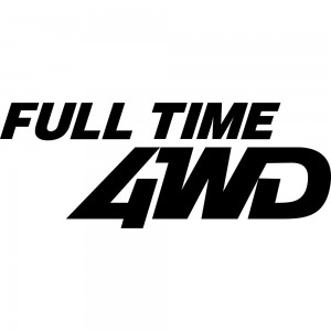 Вінілова наклейка на автомобіль - Full Time 4WD