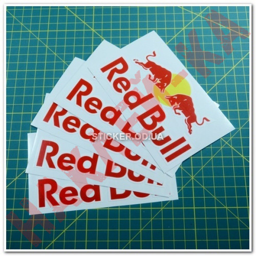 Вінілова наклейка на автомобіль - Red Bull