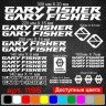 Вінілові наклейки на велосипед - набір Gary Fisher v2 (24шт) Вінілові наклейки на велосипед - набір Gary Fisher v2 (24шт)