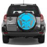 Вінілова наклейка на автомобіль - Армійська Зірка Punisher Jeep v2
