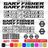 Вінілові наклейки на велосипед - набір Gary Fisher v3 (17шт)
