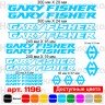 Виниловые наклейки на велосипед - набор Gary Fisher v3 (17шт) Виниловые наклейки на велосипед - набор Gary Fisher v3 (17шт)