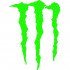 Вінілова наклейка на автомобіль або мотоцикл - Подряпини Monster Energy Вінілова наклейка на автомобіль або мотоцикл - Подряпини Monster Energy