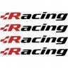 Набор виниловых наклеек на ручки авто - Volkswagen Racing (4 шт.) Набор виниловых наклеек на ручки авто - Volkswagen Racing (4 шт.)