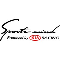 Вінілова наклейка на автомобіль - Sports mind produced by KIA Racing