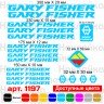 Виниловые наклейки на велосипед - набор Gary Fisher v4 (19 шт) Виниловые наклейки на велосипед - набор Gary Fisher v4 (19 шт)