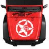Вінілова наклейка на автомобіль - Армійська Зірка Punisher Jeep v3 Вінілова наклейка на автомобіль - Армійська Зірка Punisher Jeep v3