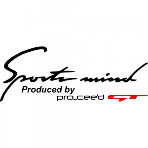 Виниловая наклейка на автомобиль - Sports mind produced by Pro_ceed GT