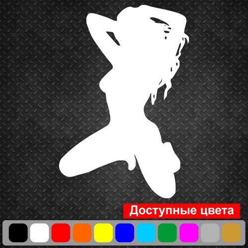 Виниловая наклейка на автомобиль - Девушка | Girl v3