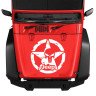 Виниловая наклейка на автомобиль - Армейская Звезда Punisher Jeep v4 Виниловая наклейка на автомобиль - Армейская Звезда Punisher Jeep v4