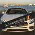 Сонцезахисна наклейка на лобове скло автомобіля - Mercedes-Benz, 135*20 см Сонцезахисна наклейка на лобове скло автомобіля - Mercedes-Benz, 135*20 см